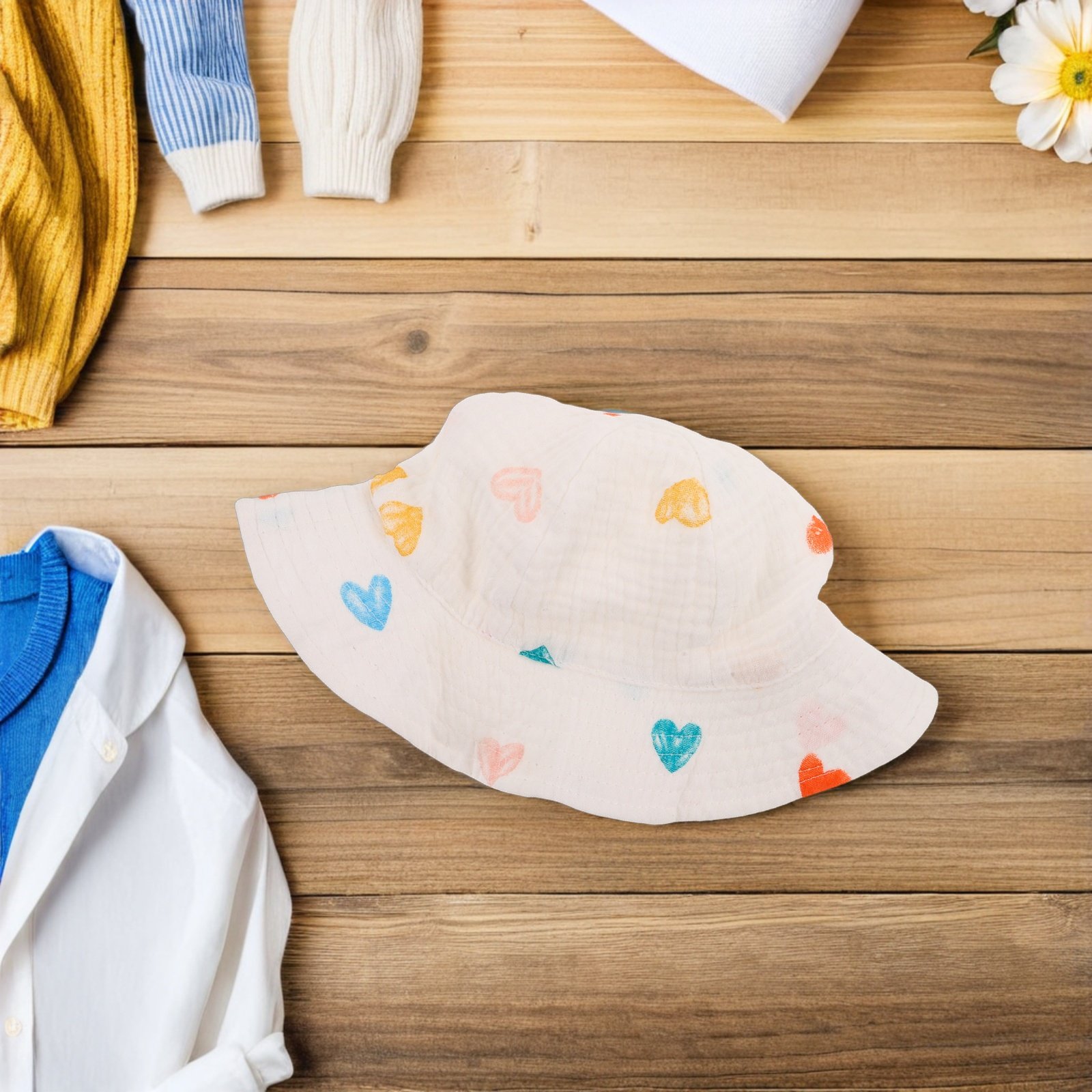 Baby-Sonnenhut, weiche Baumwol – Bucket Hat Cotton Bewertung und Preis