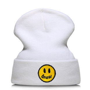 Neue bestickte Strickmütze für – Beanie Cuffed Knit Bewertung und Preis