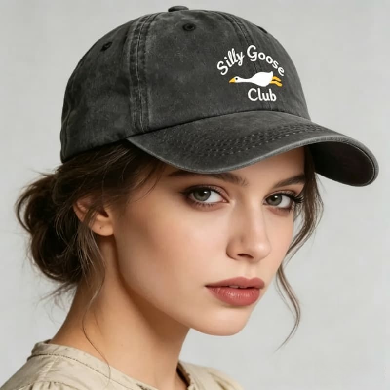 Bedruckte, gewaschene Baumwoll – Golf Cap Dad Bewertung und Preis