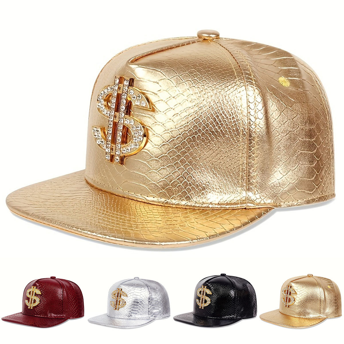 Leder-Baseballkappe mit metall – Snapback Hat Flat Bewertung und Preis